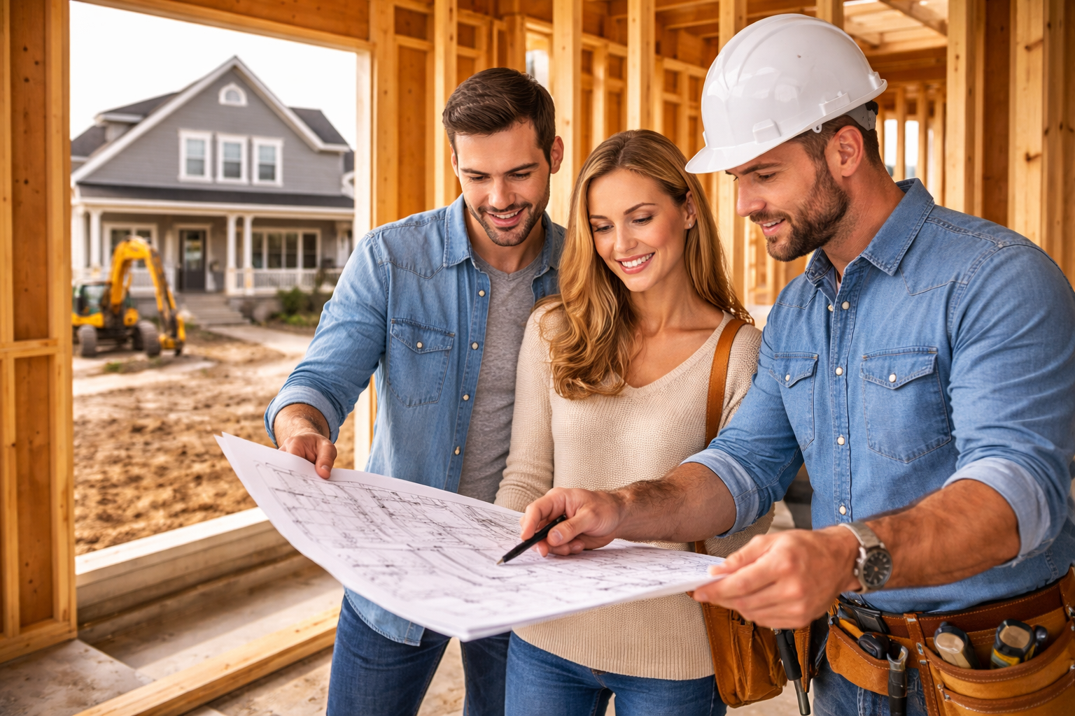 Custom home building process step by step