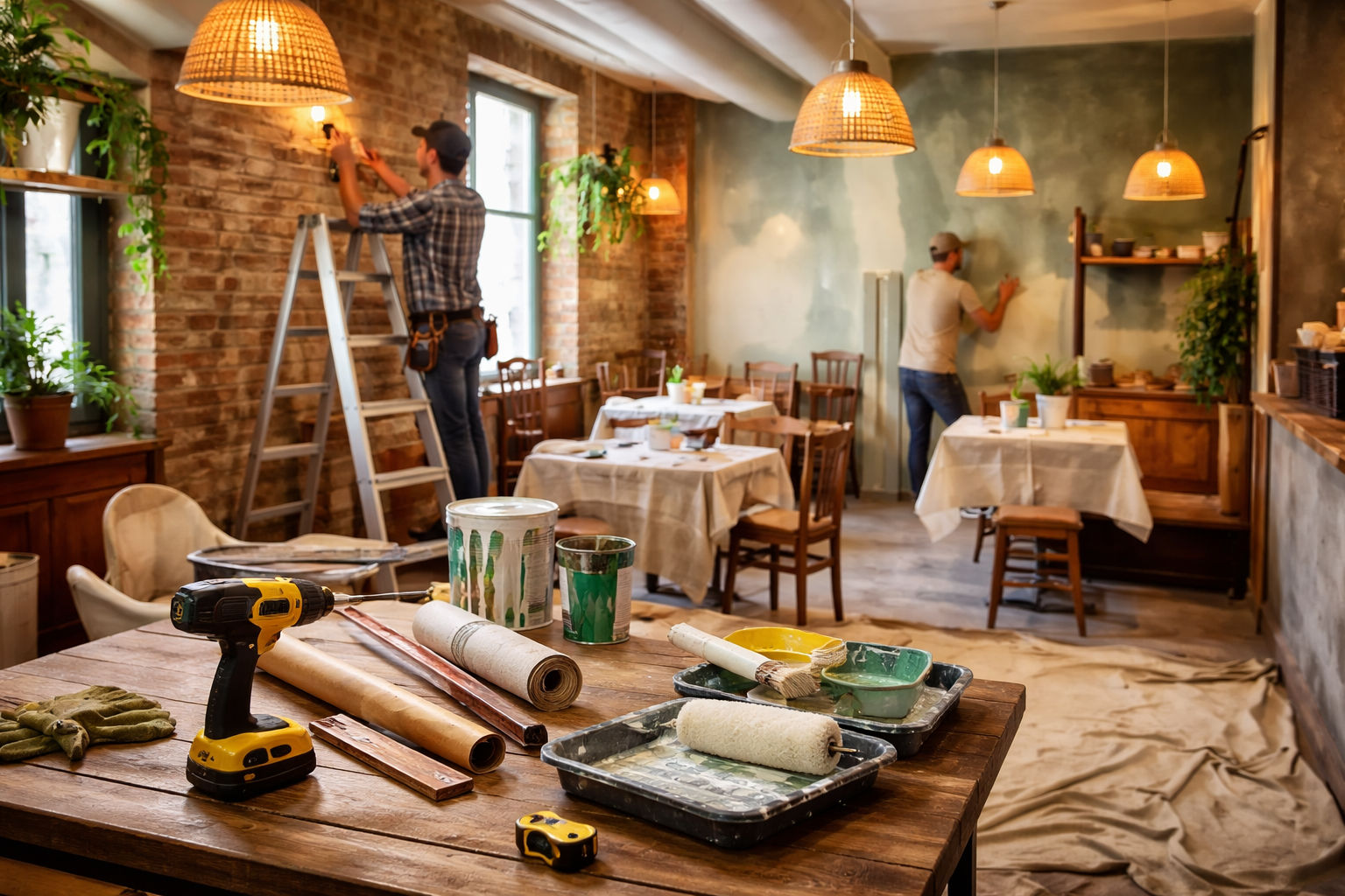 Small restaurant renovation ideas on a budget